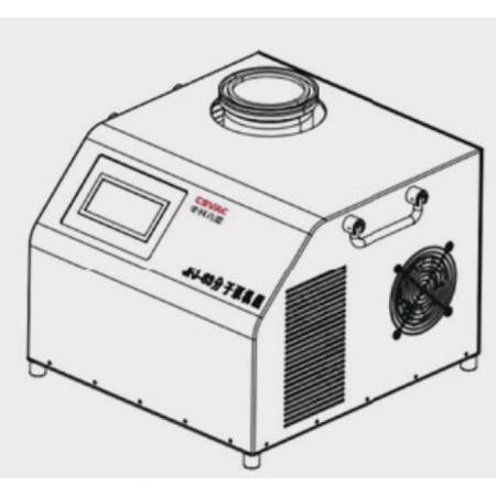 Откачная станция с турбомолекулярным насосом JFJ-63 (CF 63)