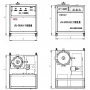 Откачная станция с турбомолекулярным насосом - JFJ-1401A (ISO-K)