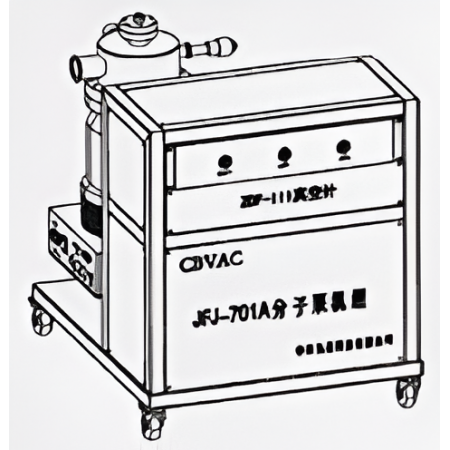 Откачная станция с турбомолекулярным насосом - JFJ-1401A (ISO-K)