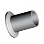 Фланец с патрубком (полуниппель) KF25 (NW25), труба диаметром 28 мм, длина 70 мм, нержавеющая сталь, HTC