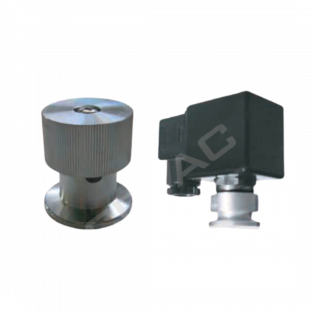 Высоковакуумный клапан напуска модельного ряда KF GDC-Q2, KF16 электромагнитный клапан, нормально закрытые, алюминий, CBVAC