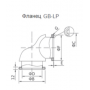 Клапан высоковакуумный угловой GDQ-S20(B), GB-LP200 пневмопривод, сильфоновая герметизация, нержавеющая сталь 304, CBVAC