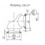Клапан высоковакуумный дисковой GFQ-J63(B), GB-LP63 пневматический привод, сильфоновая герметизация, нержавеющая сталь 304, CBVAC