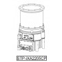Турбомолекулярный насос на магнитном подвесе Edwards STP-iXA2205CP с интегрированным контроллером, 2200 л/с (N2), 2010 года выпуска