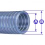 Шланг ПВХ армированный стальной проволокой, внутренний диаметр 30 мм