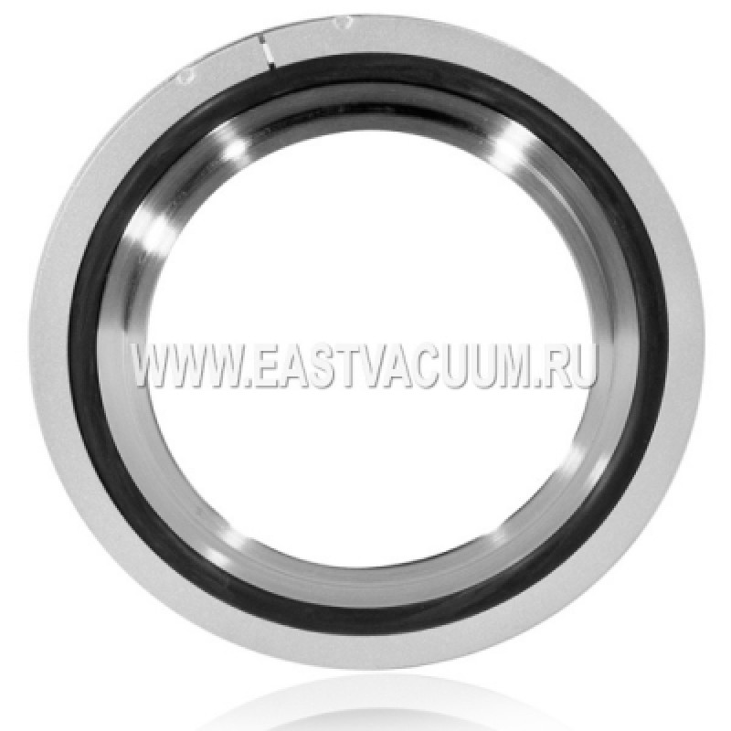 Уплотнение ISO100 с центрирующим кольцом и внешним кольцом (алюминий)