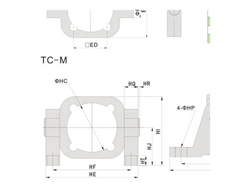 Средняя цапфа TC-M1 / TC-M2 — Средняя цапфа